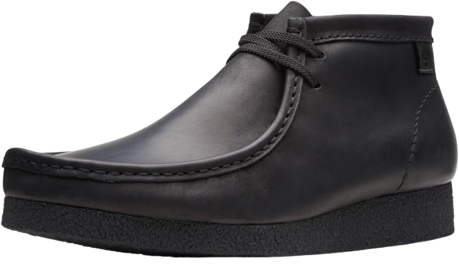 Leather Moc Toe Driving Boot for Men